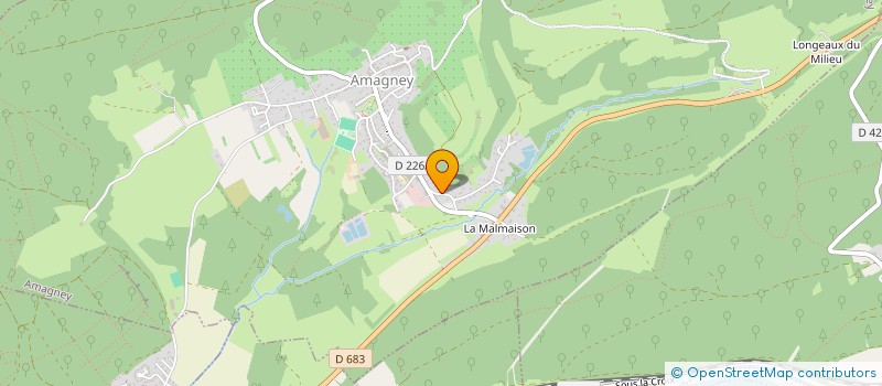 localisation de l'entreprise MONSIEUR ALEXANDRE CONTOZ  ROCHE LEZ BEAUPRE