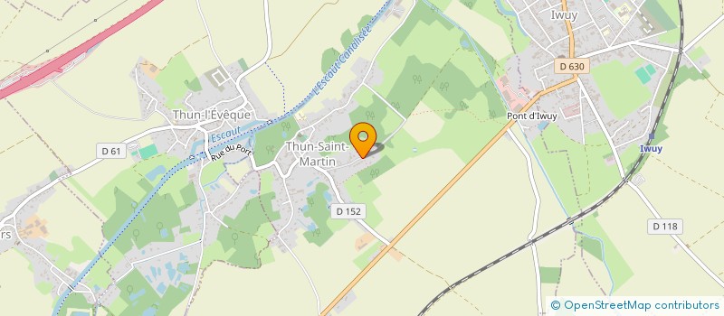 localisation de l'entreprise MONSIEUR ALEXANDRE COOREMAN  THUN-SAINT-MARTIN