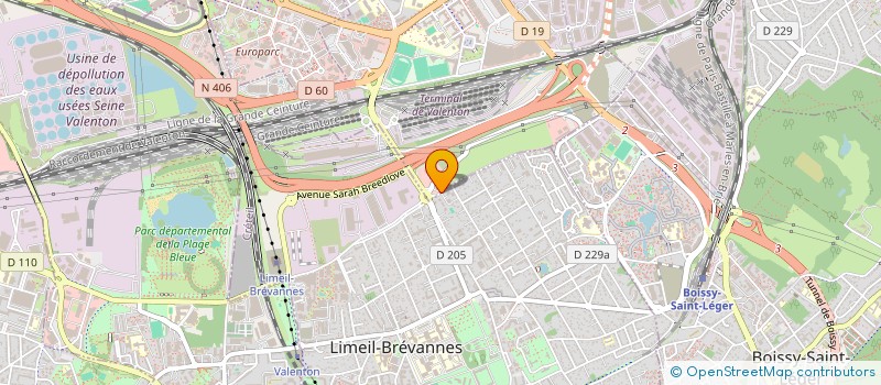 localisation de l'entreprise MONSIEUR ALEXANDRE CORNE  LIMEIL-BREVANNES