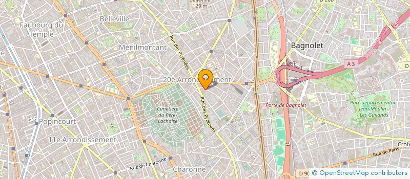 localisation de l'entreprise MONSIEUR ALEXANDRE CORNILLON  PARIS