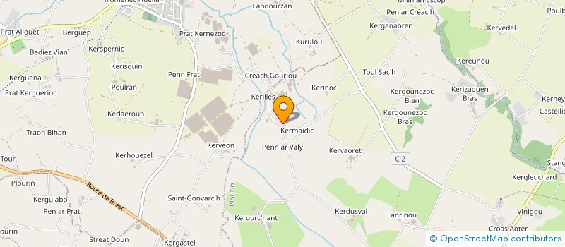 localisation de l'entreprise MONSIEUR ALEXANDRE COROLLEUR  PLOURIN