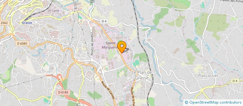 localisation de l'entreprise MONSIEUR ALEXANDRE CORRE  GRASSE