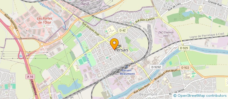 localisation de l'entreprise MONSIEUR ALEXANDRE CORSIUS  PERSAN