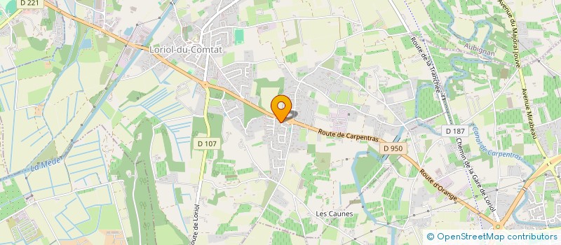 localisation de l'entreprise MONSIEUR ALEXANDRE CORTET à LORIOL-DU-COMTAT