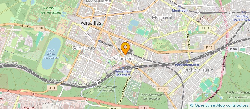 localisation de l'entreprise MONSIEUR ALEXANDRE COSSON à VERSAILLES