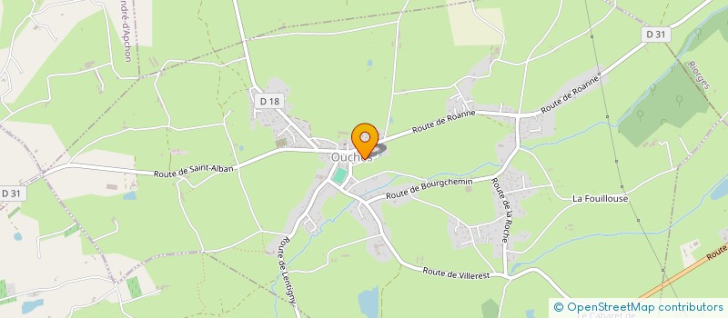 localisation de l'entreprise MONSIEUR ALEXANDRE COSTE  OUCHES