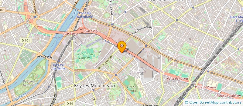 localisation de l'entreprise MONSIEUR ALEXANDRE COTTIN à ISSY-LES-MOULINEAUX