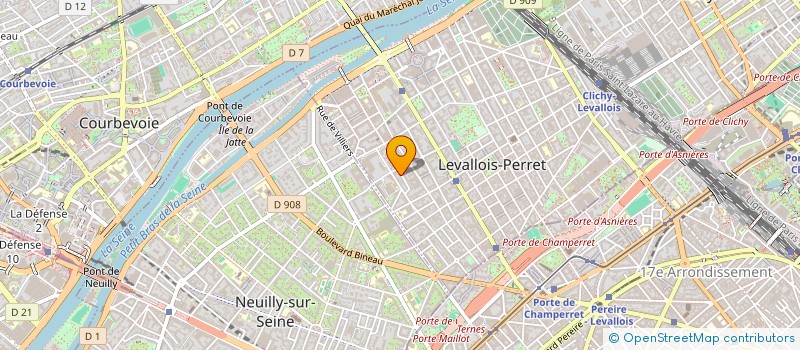 localisation de l'entreprise MONSIEUR ALEXANDRE COUAILHAC à LEVALLOIS-PERRET