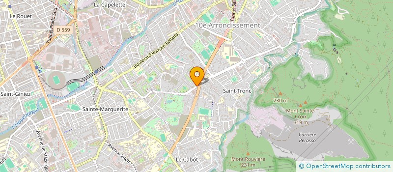 localisation de l'entreprise MONSIEUR ALEXANDRE COULBOY à MARSEILLE