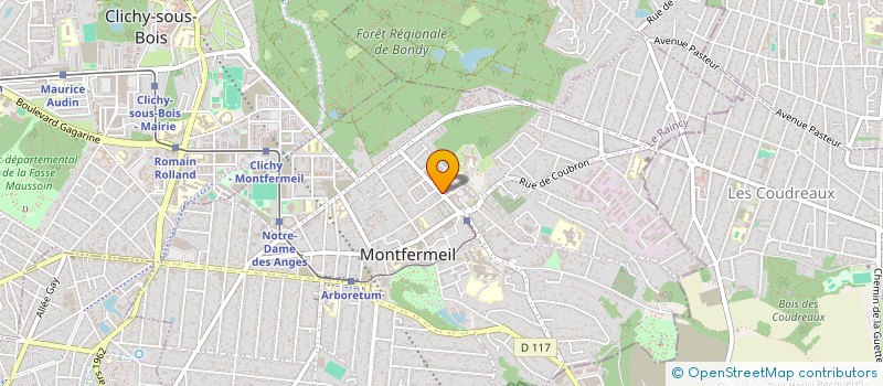 localisation de l'entreprise MONSIEUR ALEXANDRE COULEARD à MONTFERMEIL