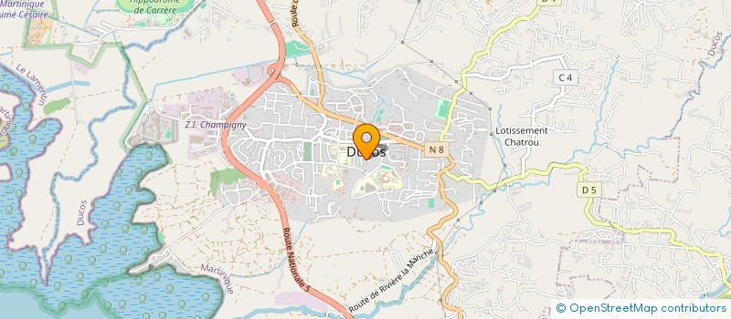 localisation de l'entreprise MONSIEUR ALEXANDRE COULIBALY  DUCOS