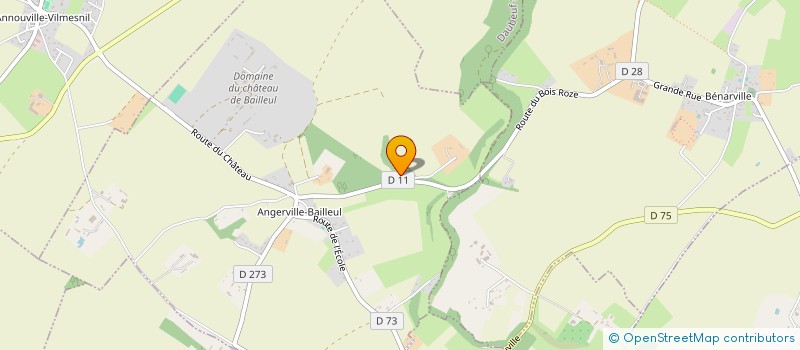 localisation de l'entreprise MONSIEUR ALEXANDRE COUPLAN  ANGERVILLE-BAILLEUL