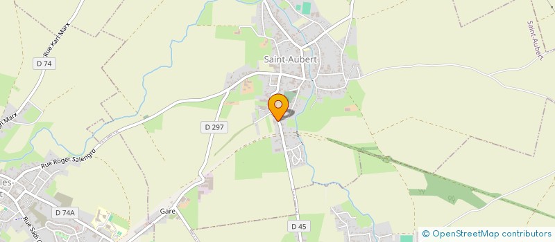 localisation de l'entreprise MONSIEUR ALEXANDRE COURMONTAGNE  SAINT-VAAST-EN-CAMBRESIS