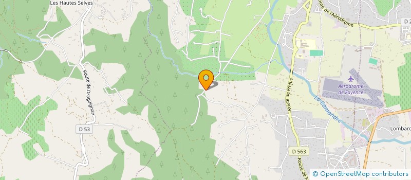 localisation de l'entreprise MONSIEUR ALEXANDRE CREPY  FAYENCE