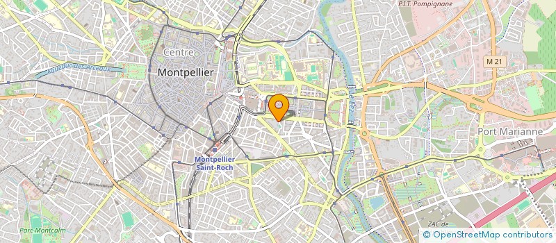 localisation de l'entreprise MONSIEUR ALEXANDRE CRESSANDON à MONTPELLIER