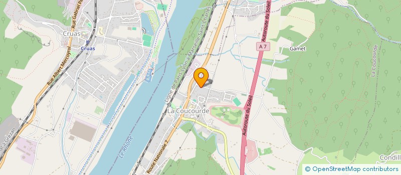 localisation de l'entreprise MONSIEUR ALEXANDRE CRESTON à LA COUCOURDE