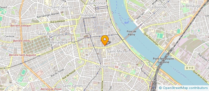 localisation de l'entreprise MONSIEUR ALEXANDRE CRIADO à BORDEAUX