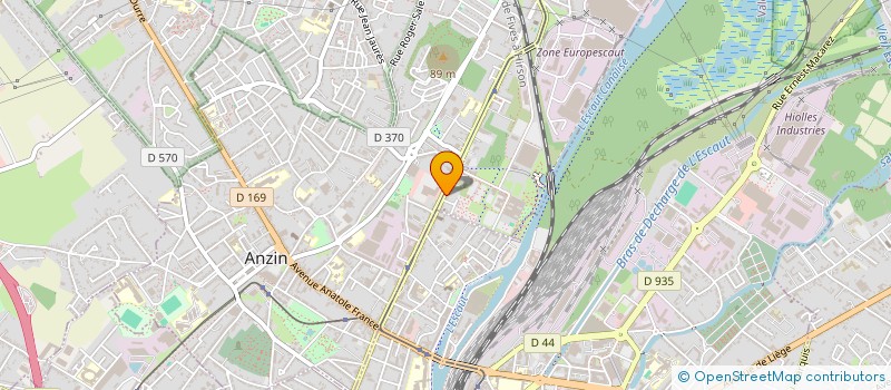 localisation de l'entreprise MONSIEUR ALEXANDRE CROIX  ANZIN