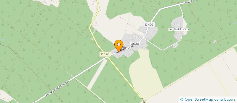 localisation de l'entreprise MONSIEUR ALEXANDRE CRUBEZY  PARENTIS-EN-BORN