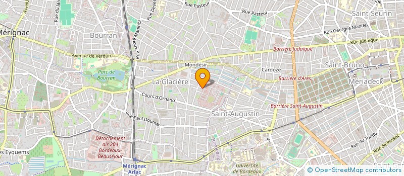 localisation de l'entreprise MONSIEUR ALEXANDRE CRUCHON  TALENCE