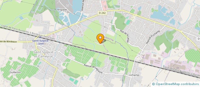 localisation de l'entreprise MONSIEUR ALEXANDRE CRUZ  IZON