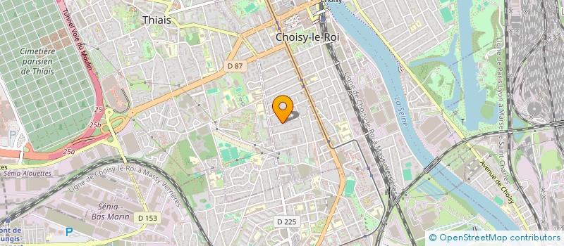 localisation de l'entreprise MONSIEUR ALEXANDRE CUARTANGO à CHOISY-LE-ROI