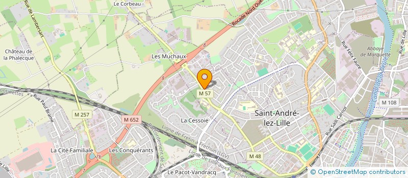 localisation de l'entreprise MONSIEUR ALEXANDRE CULOT à SAINT-ANDRE-LEZ-LILLE