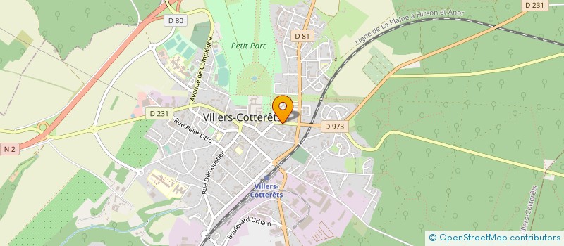 localisation de l'entreprise MONSIEUR ALEXANDRE CWERMAN à VILLERS-COTTERETS