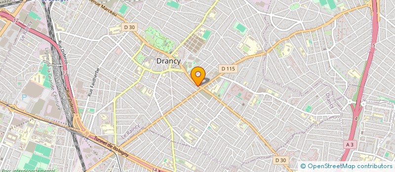 localisation de l'entreprise MONSIEUR ALEXANDRE D ALESSIO à DRANCY