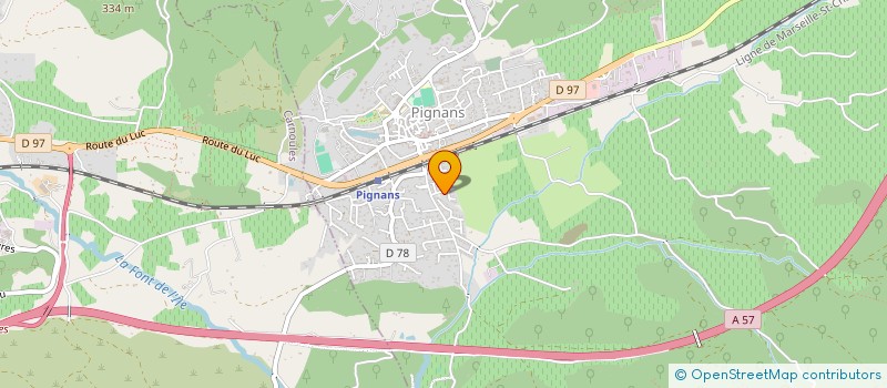 localisation de l'entreprise MONSIEUR ALEXANDRE D'ANGIO à PIGNANS
