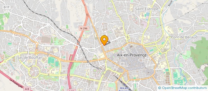 localisation de l'entreprise MONSIEUR ALEXANDRE D'AVVOCATO  AIX-EN-PROVENCE