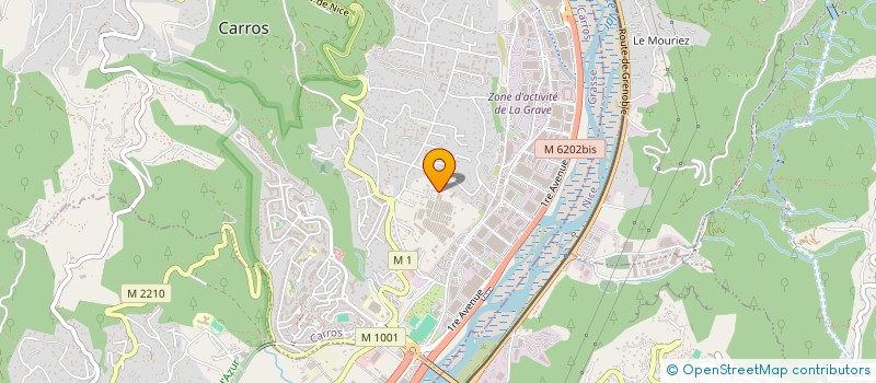 localisation de l'entreprise MONSIEUR ALEXANDRE D'ORIO à CARROS