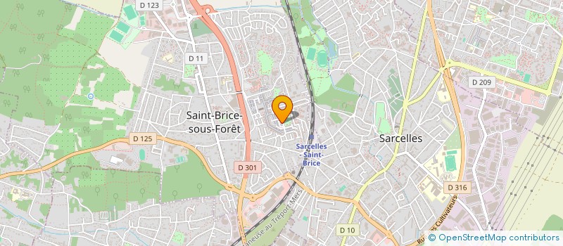 localisation de l'entreprise MONSIEUR ALEXANDRE DA COSTA FERNANDES à SAINT-BRICE-SOUS-FORET