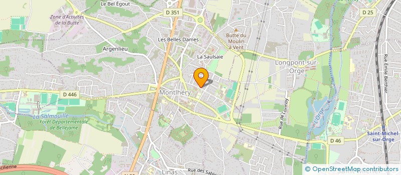 localisation de l'entreprise MONSIEUR ALEXANDRE DA CRUZ à MONTLHERY