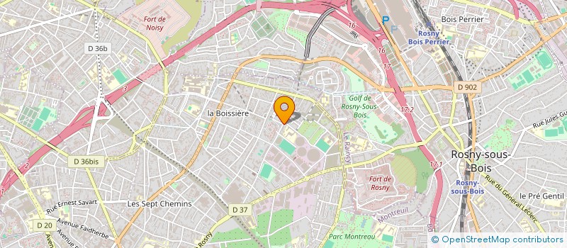 localisation de l'entreprise MONSIEUR ALEXANDRE DA PONTE à MONTREUIL