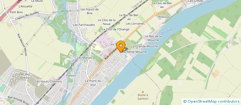 localisation de l'entreprise MONSIEUR ALEXANDRE DA SILVA  MEUNG-SUR-LOIRE