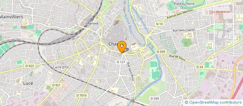 localisation de l'entreprise MONSIEUR ALEXANDRE DA SILVA à CHARTRES
