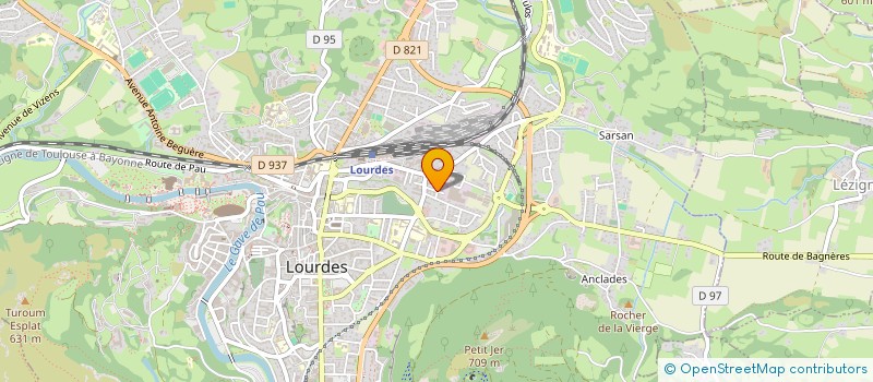 localisation de l'entreprise MONSIEUR ALEXANDRE DA SILVA ALVES  LOURDES