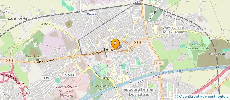 localisation de l'entreprise MONSIEUR ALEXANDRE DACQUIN à DENAIN