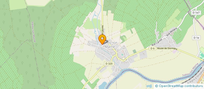 localisation de l'entreprise MONSIEUR ALEXANDRE DAGRON à TRELOU-SUR-MARNE