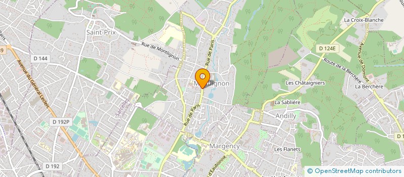 localisation de l'entreprise MONSIEUR ALEXANDRE DAHIREL  MONTLIGNON