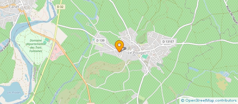 localisation de l'entreprise MONSIEUR ALEXANDRE DAKMEJIAN  LE POUGET