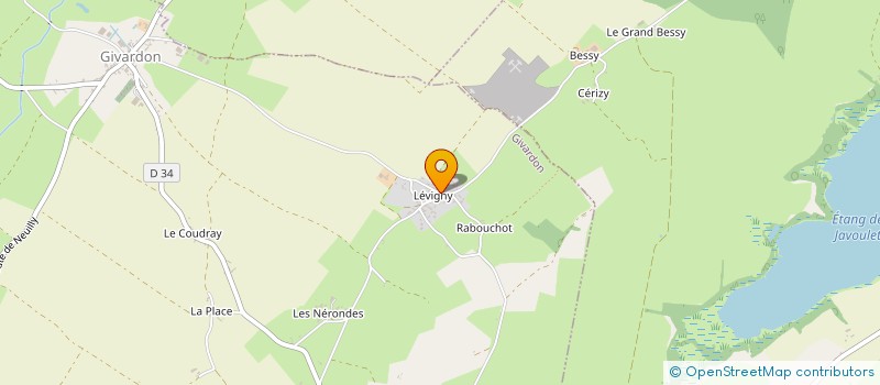 localisation de l'entreprise MONSIEUR ALEXANDRE DALLOIS  GIVARDON