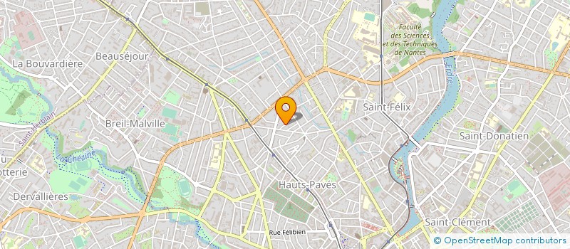 localisation de l'entreprise MONSIEUR ALEXANDRE DAMIER à NANTES