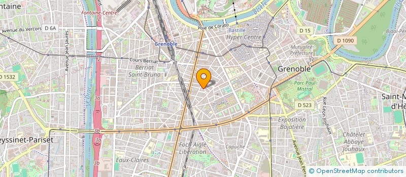 localisation de l'entreprise MONSIEUR ALEXANDRE DAMIRON à GRENOBLE