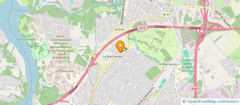 localisation de l'entreprise MONSIEUR ALEXANDRE DANIEL DOMINIAK à CARQUEFOU