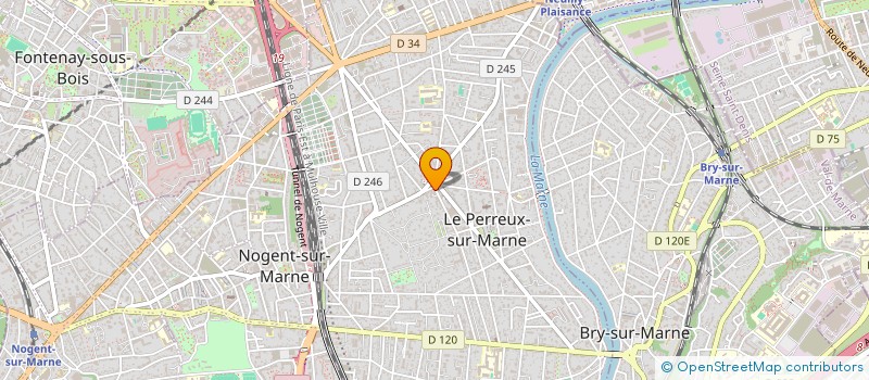 localisation de l'entreprise MONSIEUR ALEXANDRE DANTEC  LE PERREUX-SUR-MARNE