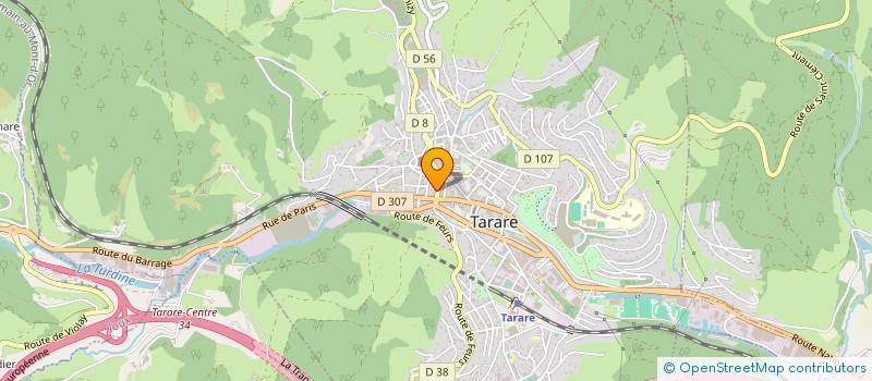 localisation de l'entreprise MONSIEUR ALEXANDRE DARCY  TARARE