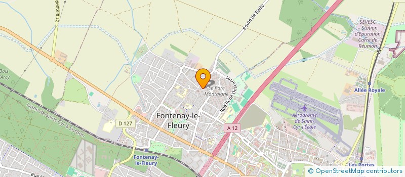 localisation de l'entreprise MONSIEUR ALEXANDRE DARRIET à FONTENAY-LE-FLEURY