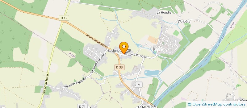 localisation de l'entreprise MONSIEUR ALEXANDRE DAS NEVES GASPAR  JOSSE